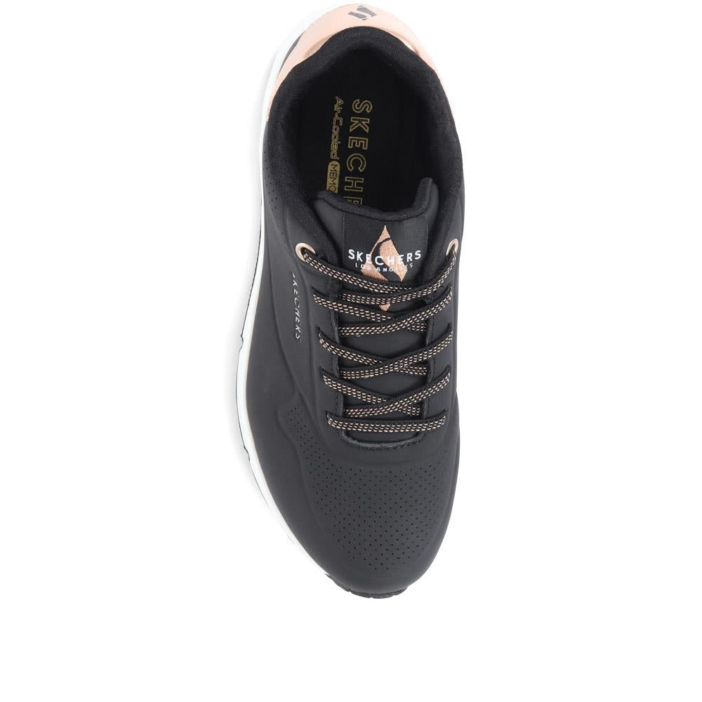 Street Uno - Shimmer Away Casual Trainers - SKE36508 / 322 414 image 3