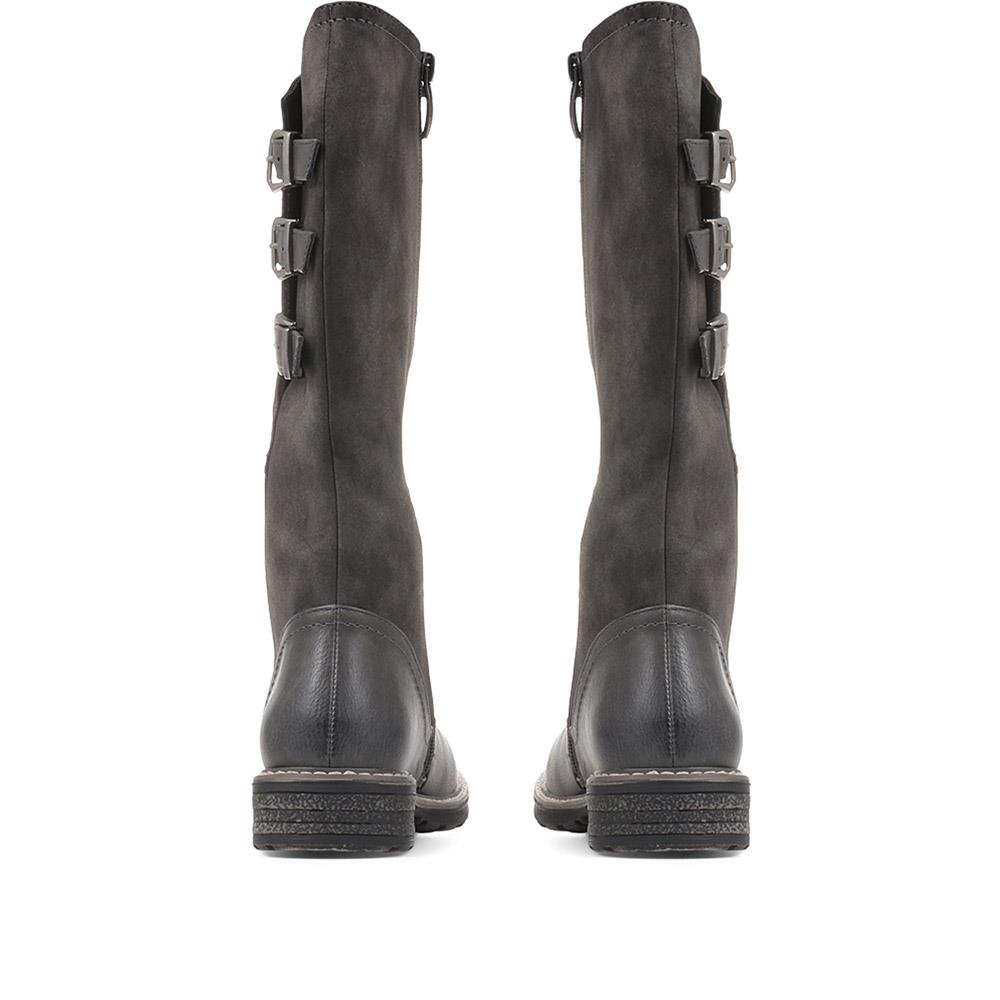 Flat Knee High Boots - WOIL36025 / 322 775 image 2