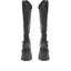 Knee High Ruched Heeled Boots - CENTR36097 / 322 661 image 2