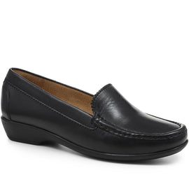 Lightweight Leather Slip-On Shoe