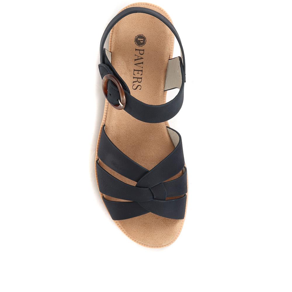 Strappy Buckle Sandals - WBINS35172 / 322 123 image 3