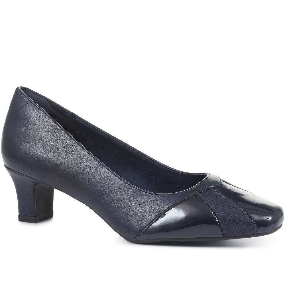 Block Heeled Court Shoes - WBINS36138 / 322 938 image 0