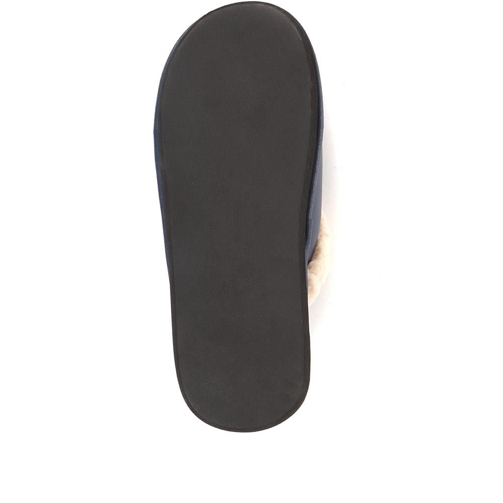 Comfortable Leather Slippers - QING36009 / 322 340 image 4
