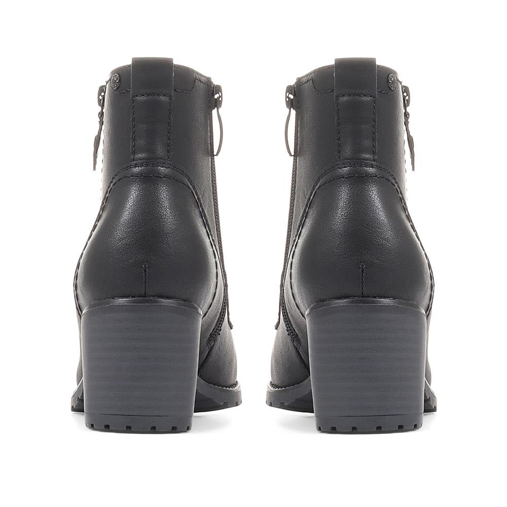 Block Heeled Ankle Boots - CENTR36105 / 322 522 image 2