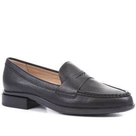 Gessa Leather Penny Loafers
