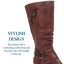 Low Heeled Slouch Boots - SIN34003 / 320 714 image 2