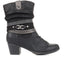 Block Heel Calf Boots - WBINS34049 / 320 453 image 0