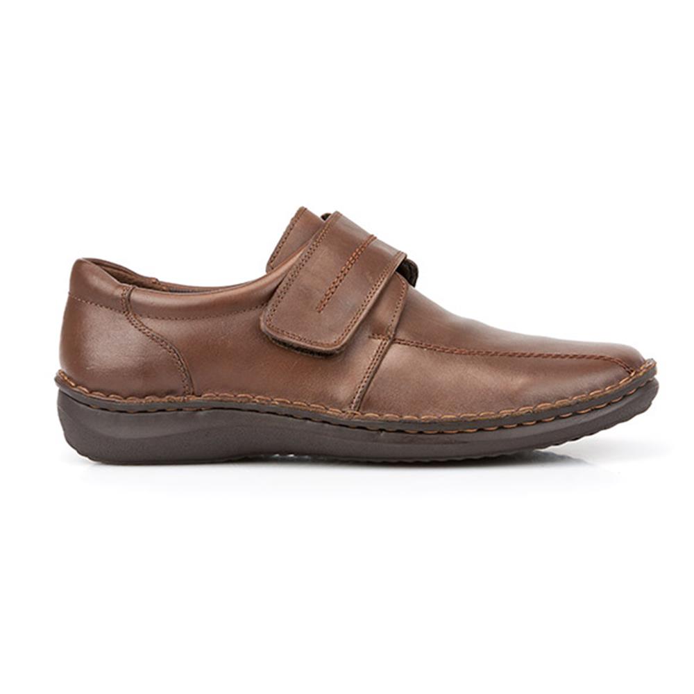 Wide Fit Men's Leather Shoes - HAK26000 / 310 502 image 1