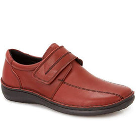 Touch-Fasten Leather Shoes