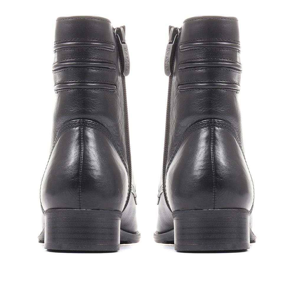 Sabina-03 Leather Ankle Boots - SINO36501 / 322 850 image 2