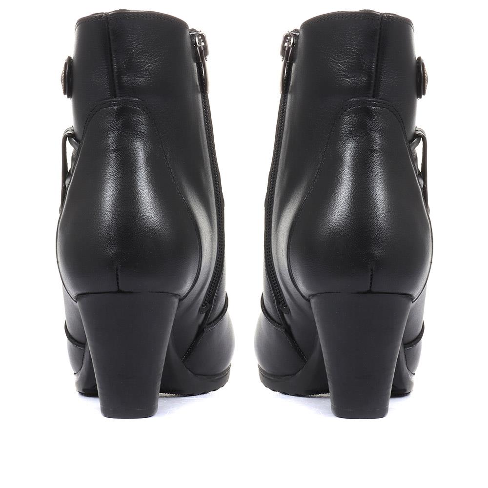 Leather Ankle Boots - VED34003 / 320 367 image 2