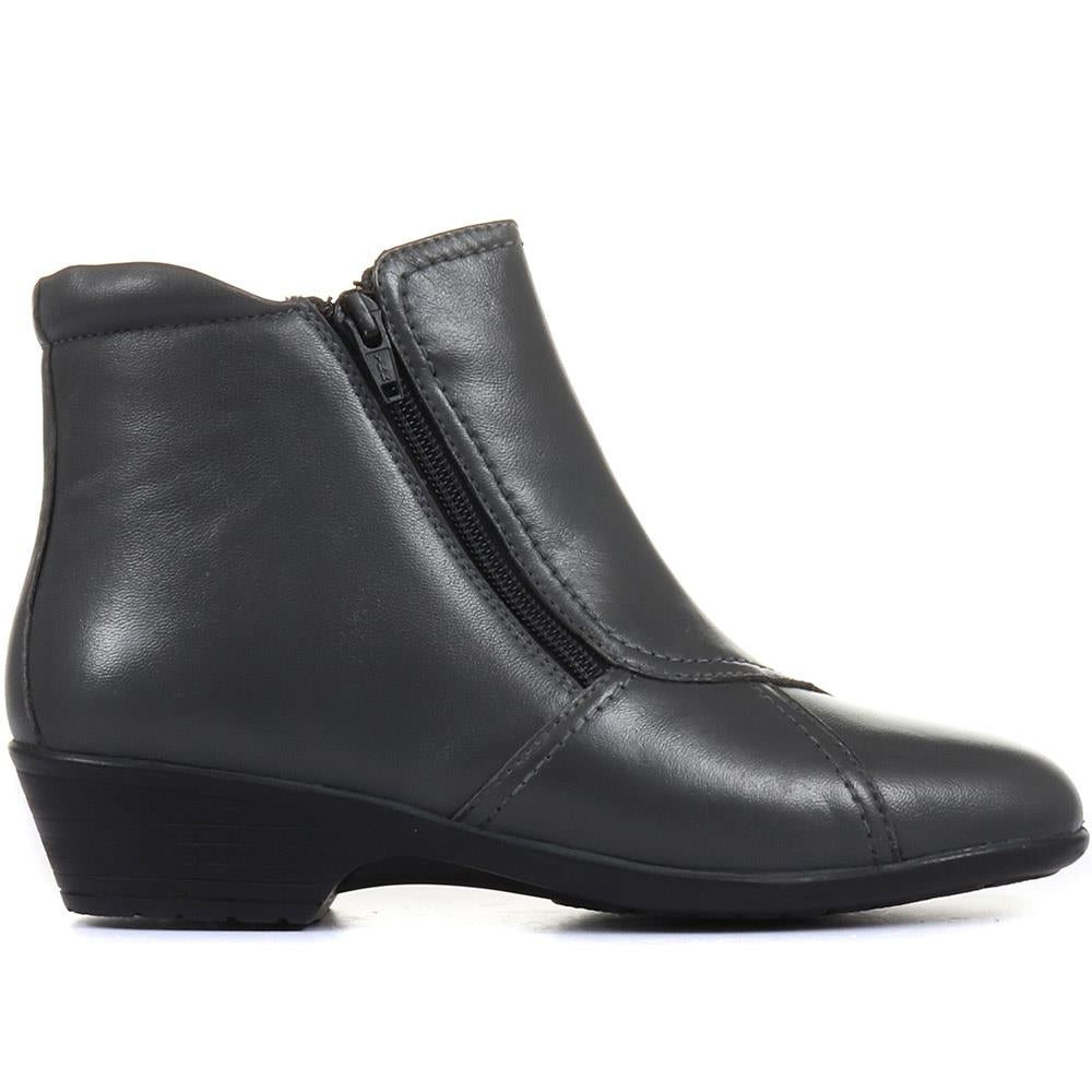 Leather Ladies Ankle Boot - HSKEMP1811 / 146 311 image 1