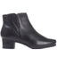 Heeled Leather Ankle Boots - NAP30008 / 316 682 image 1