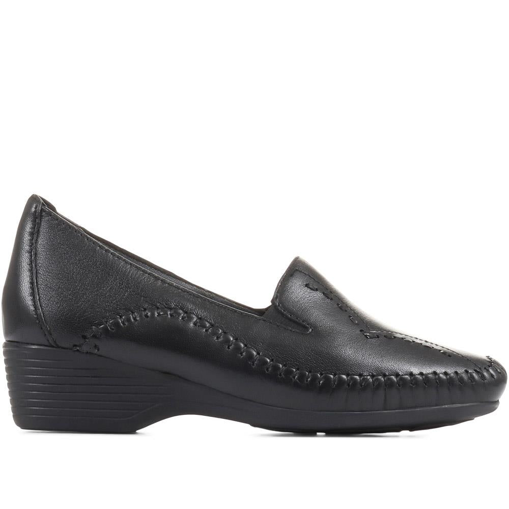 Leather Slip On Shoes - NAP24009 / 308 415 image 1