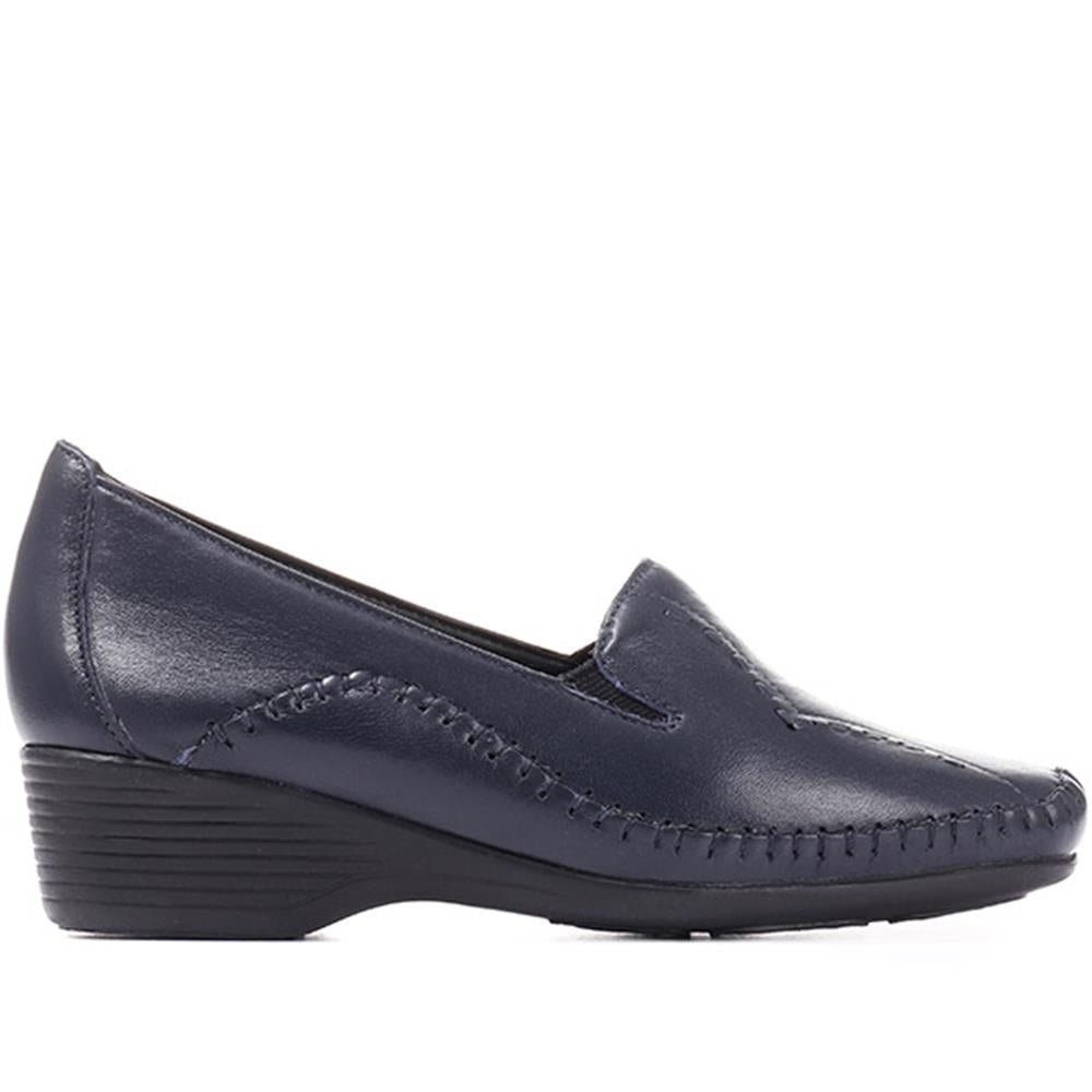 Leather Slip On Shoes - NAP24009 / 308 415 image 1