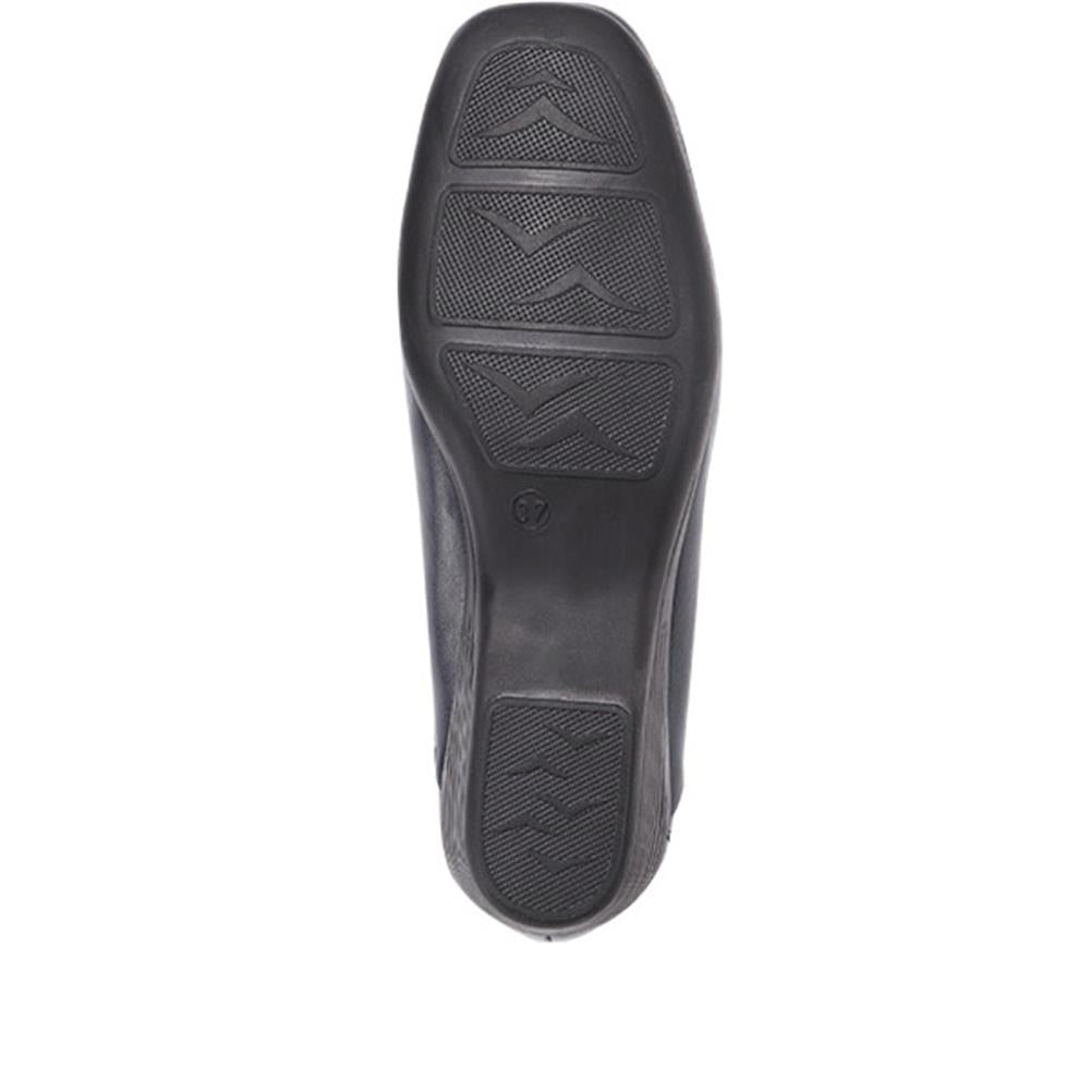 Leather Slip On Shoes - NAP24009 / 308 415 image 3