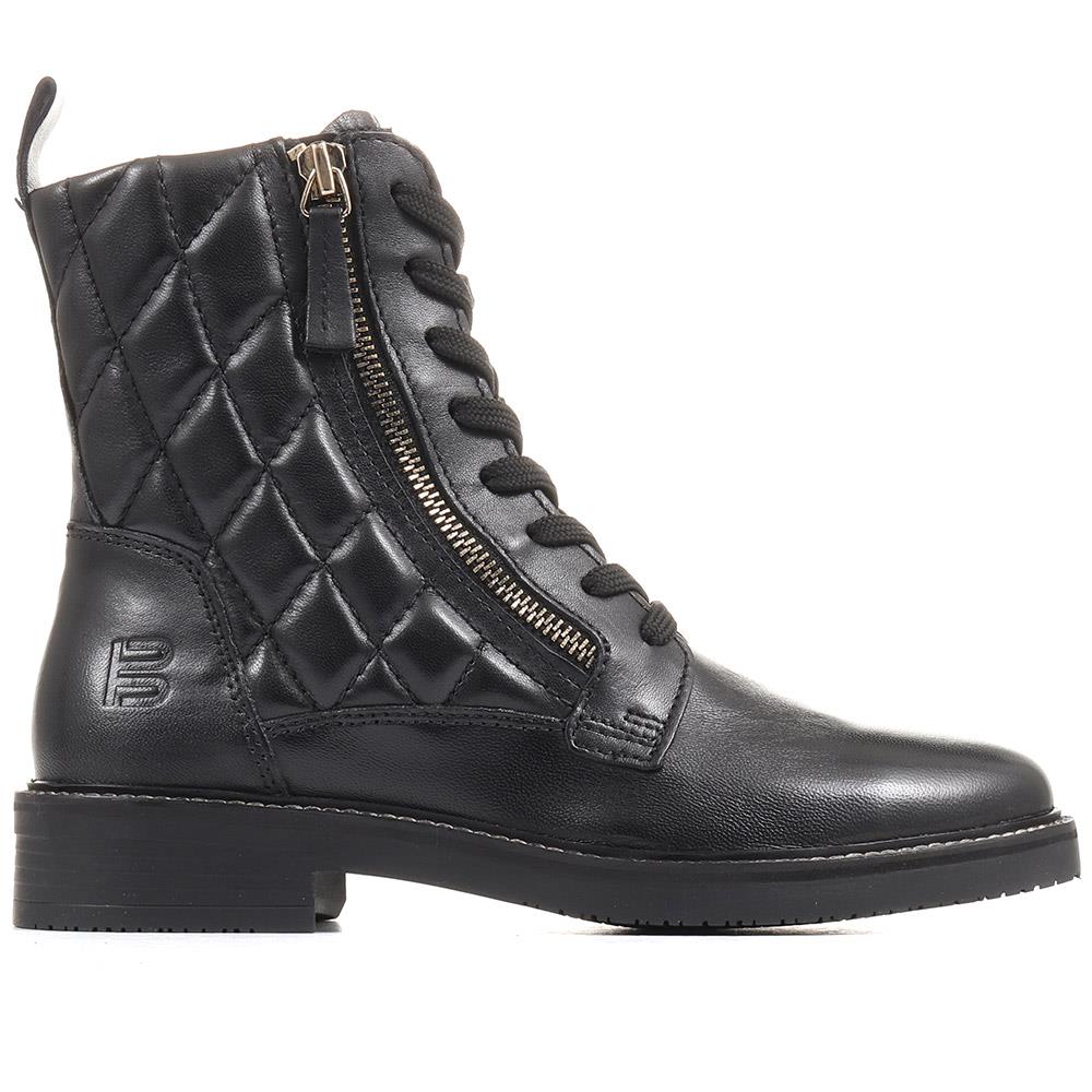 Fiona Lace-Up Leather Ankle Boots - BUG36518 / 322 875 image 1