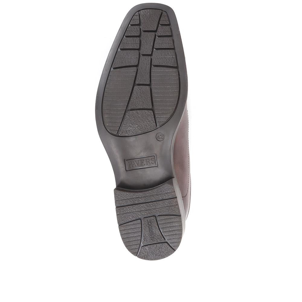 Smart Leather Slip On Shoes - PERFO36003 / 322 521 image 4