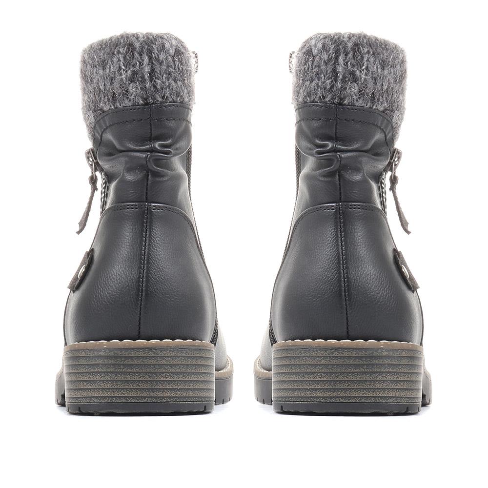 Extra Wide Plus Ankle Boots - MAISIE / 320 915 image 2
