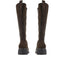 Leather Chunky Knee-High Boots - BUG36511 / 322 885 image 2