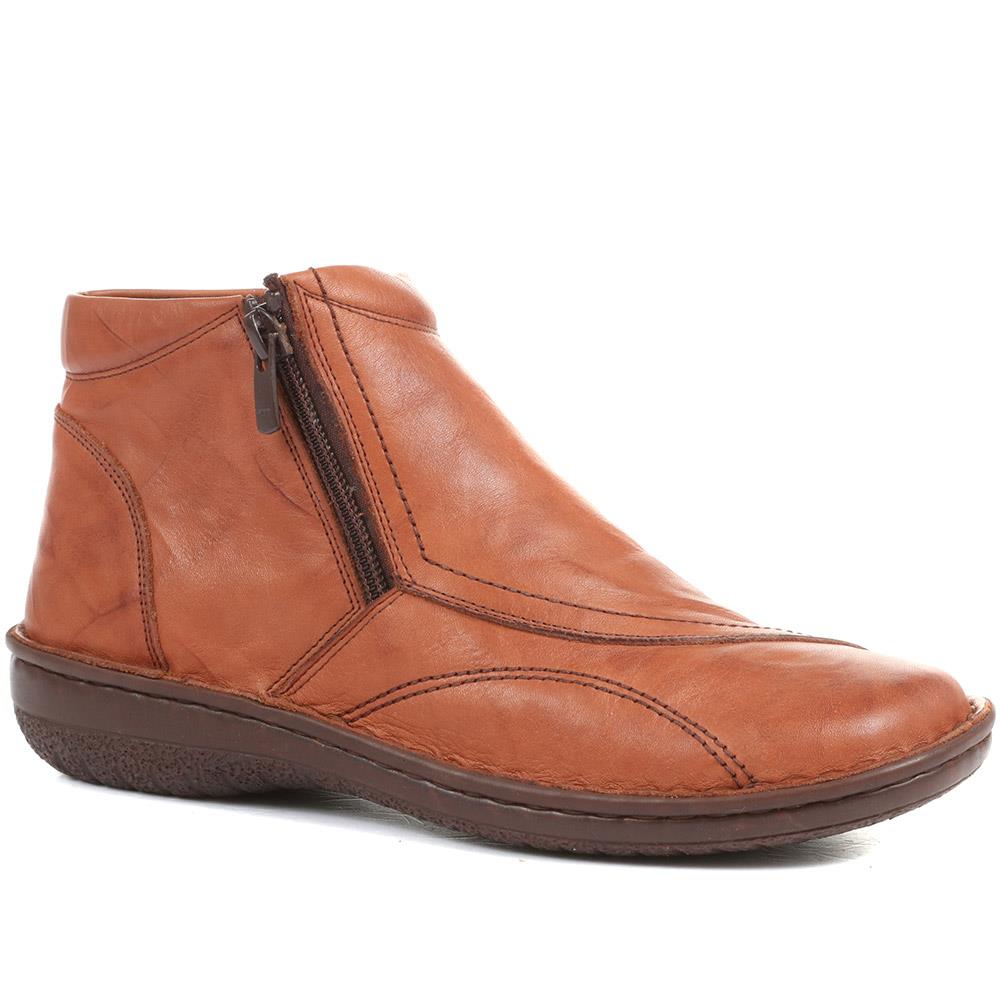 Leather Ankle Boots - LUCK34005 / 321 855 image 0