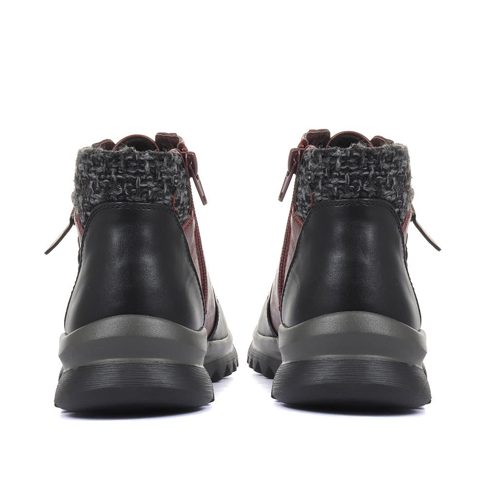 Lace-Up Ankle Boots - WBINS34023 / 320 612 image 2