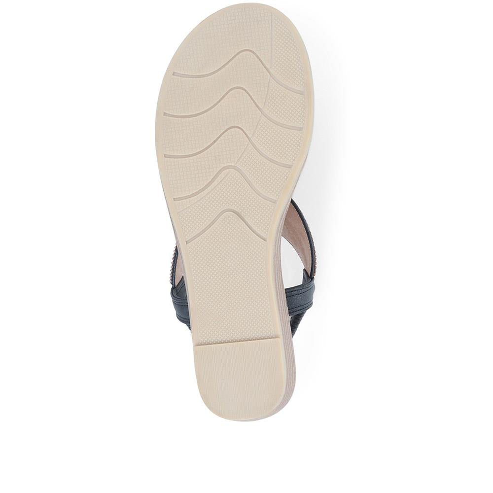 Embellished Toe Post Sandals - BAIZH37079 / 323 512 image 4
