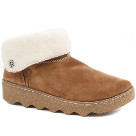 Fleece Lined Soft Ankle Boots