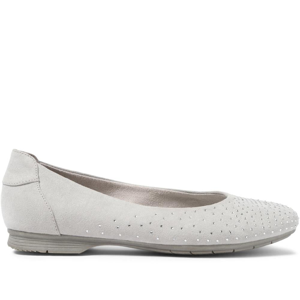 Embellished Ballet Pumps - JANSP37001 / 323 238 image 1