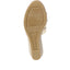 Leather Platform Mule Sandals - ANAT37500 / 323 949 image 3