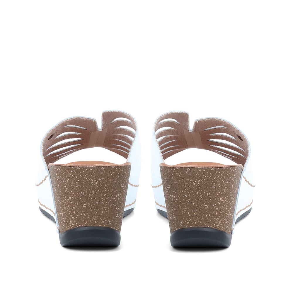 Wide Fit Wedge Sandals - FLY37057 / 323 225 image 2