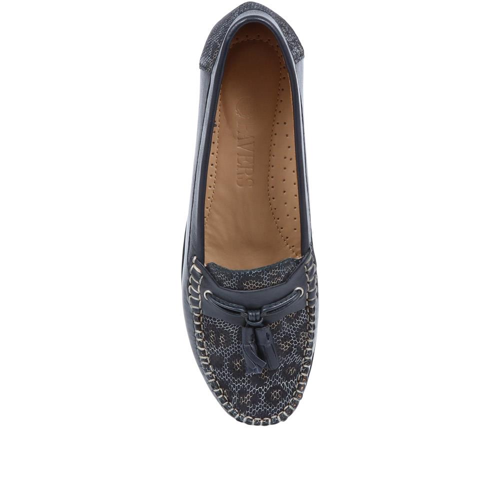 Leather Tassel Loafers - NAP37011 / 323 524 image 3
