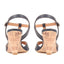 Wedge Heeled Strappy Sandals - BELTRE35009 / 321 893 image 2
