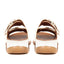 Leather Double Buckle Mule Sandals - GENC37003 / 323 877 image 2