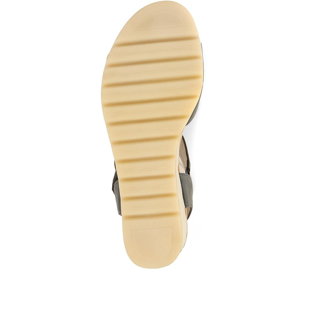 Comfortable Wedge Heel Sandals - WBINS35128 / 321 724 image 4