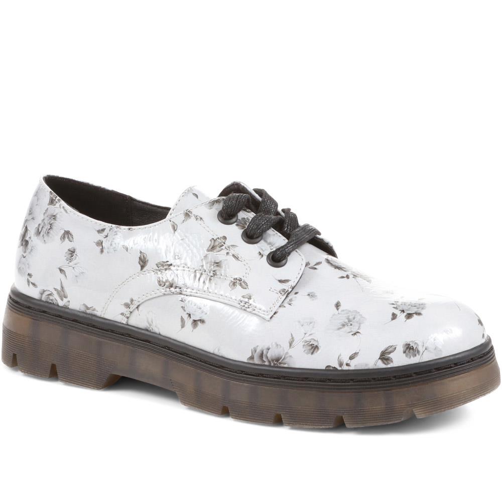 Floral Detailed Brogues - WOIL36027 / 323 064 image 0