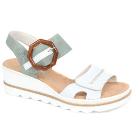 Dual Fitting Wedge Sandals