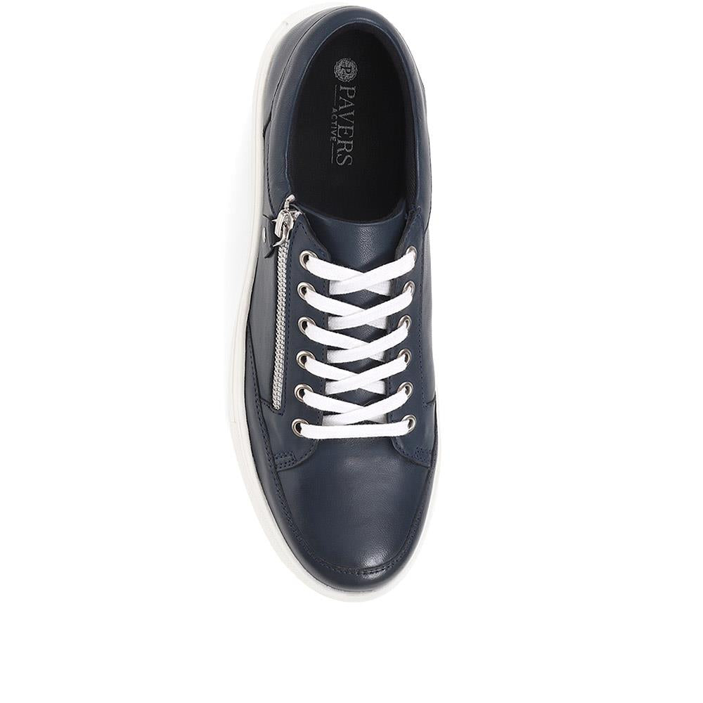 Leather Trainers - JFOOT37001 / 323 576 image 3