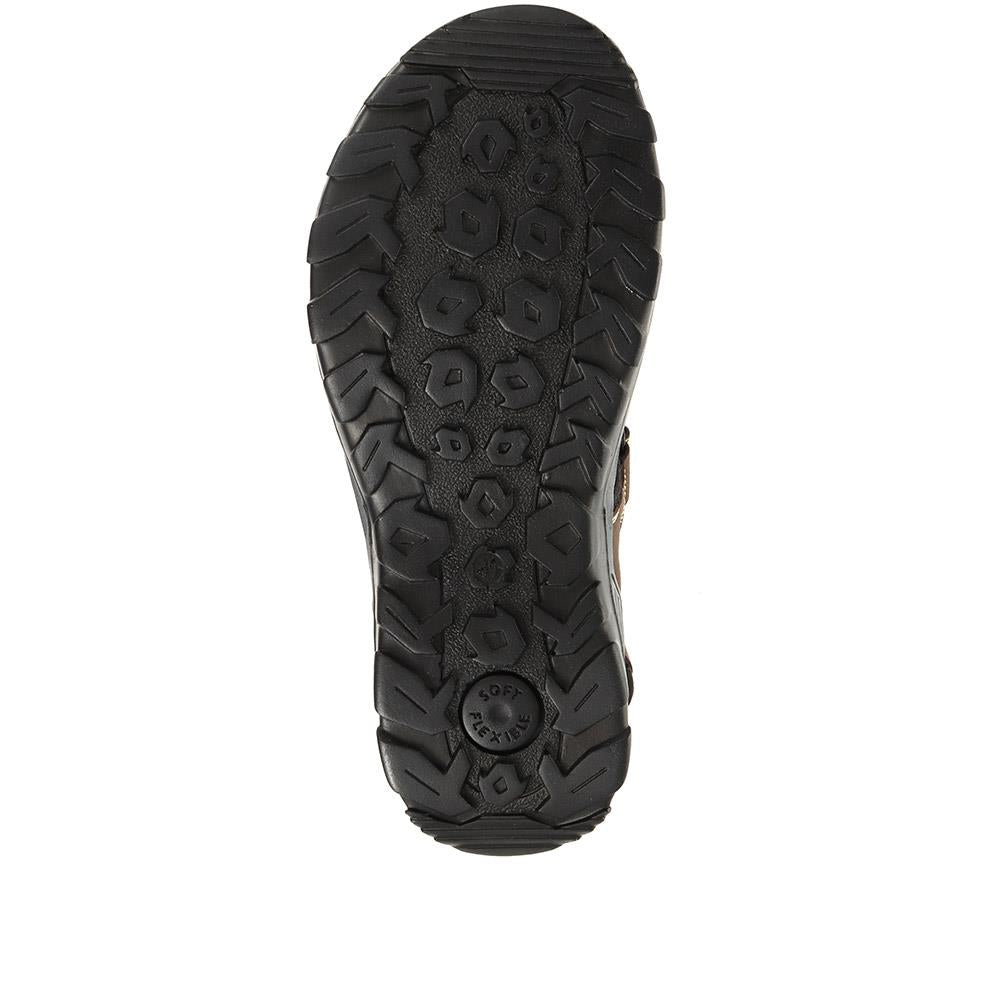 Leather Walking Sandals - DDIN35009 / 321 539 image 4