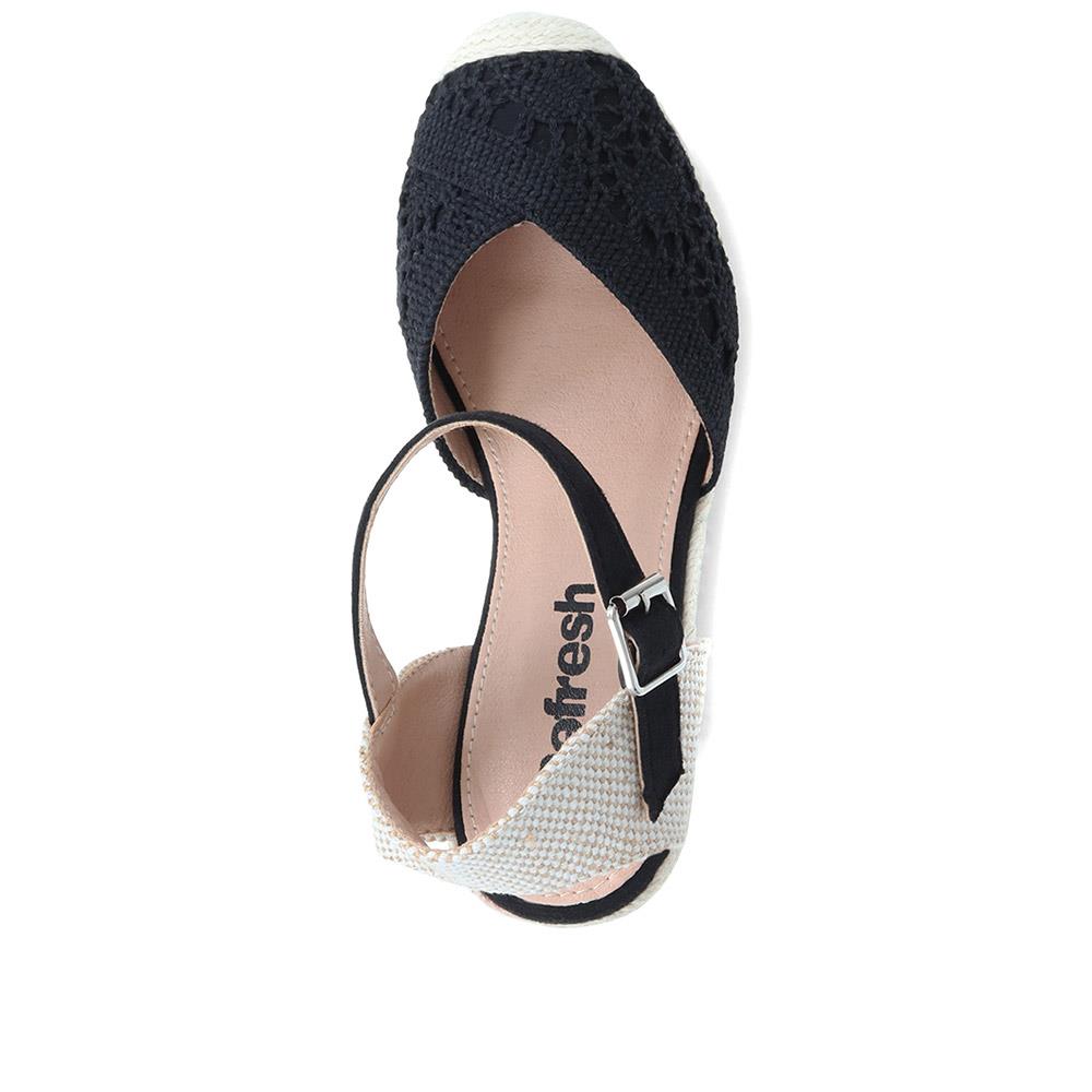 Espadrille Wedge Sandals - XTI37510 / 323 880 image 3