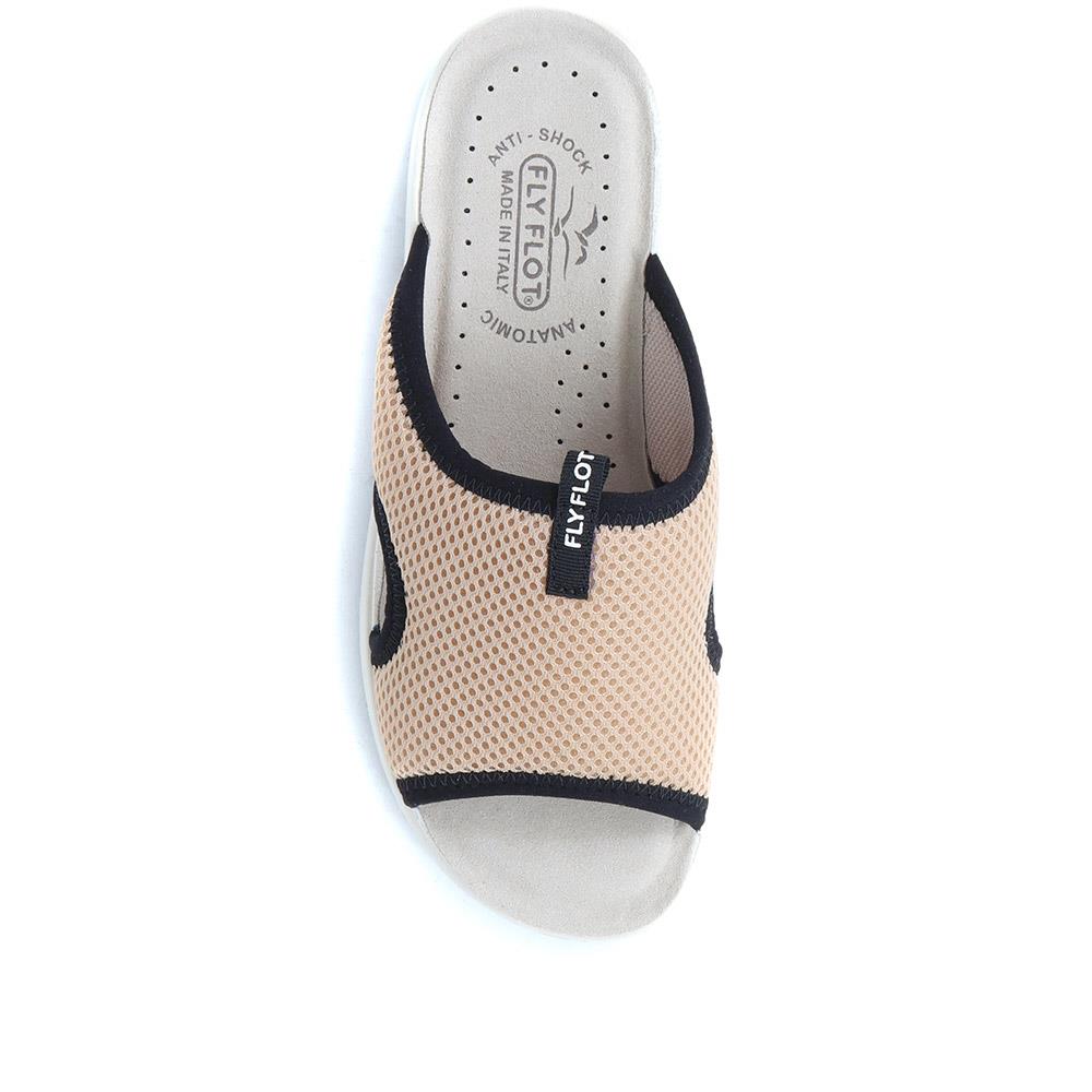 Wide Fit Mule Sandals - FLY37061 / 323 224 image 3