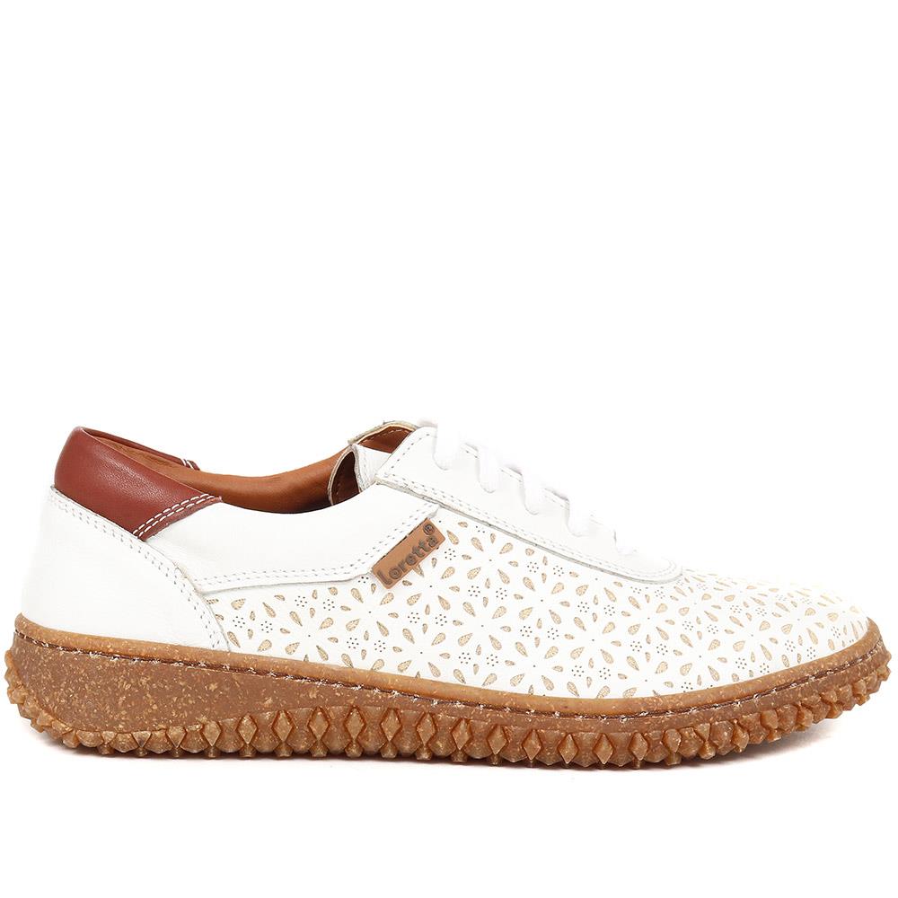 Leather Lace-Up Casual Shoes - HAK37007 / 323 791 image 1