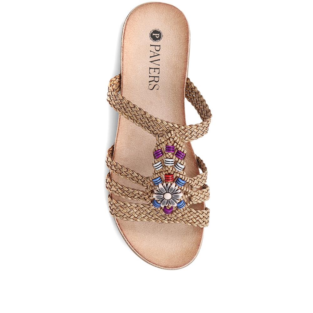 Woven Mule Sandals - BAIZH37007 / 323 457 image 3