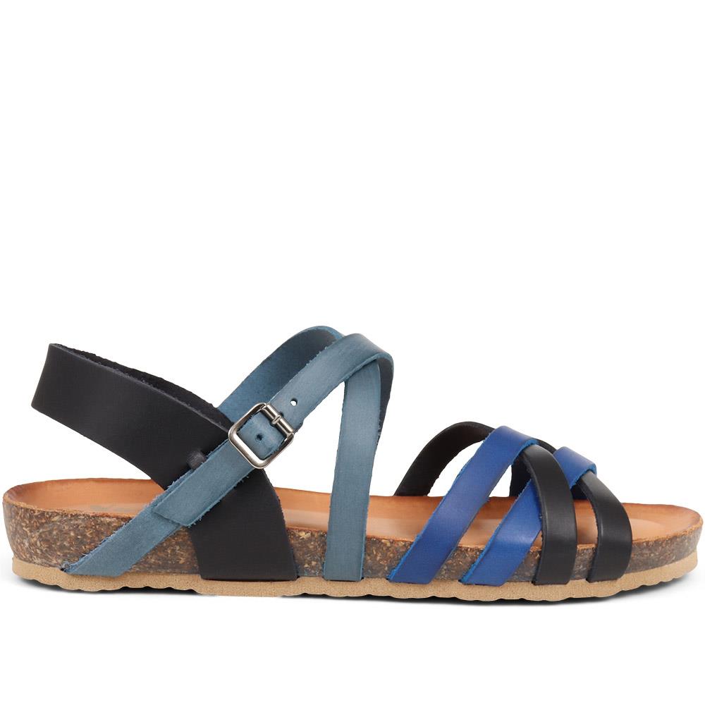 Strappy Leather Sandals - VAN37502 / 323 818 image 1
