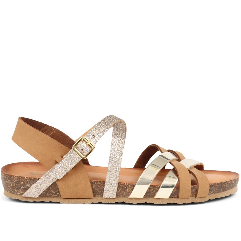 Strappy Leather Sandals - VAN37502 / 323 818 image 1