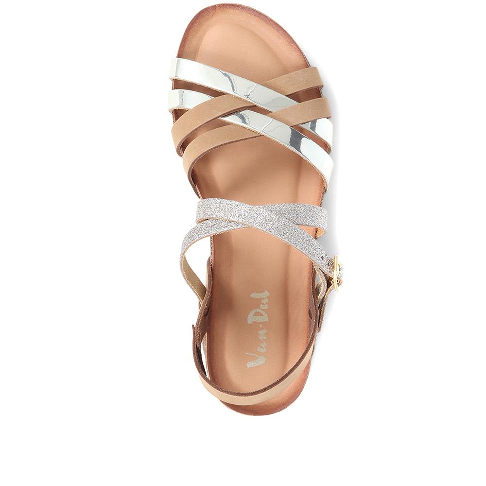 Strappy Leather Sandals - VAN37502 / 323 818 image 3