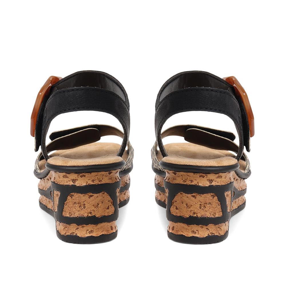 Wedge Two-Tone Sandals - RKR33519 / 319 713 image 2