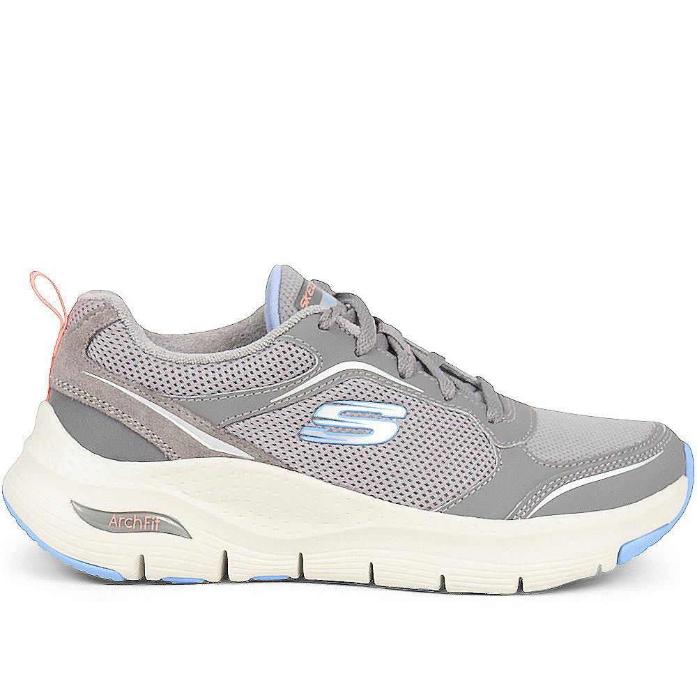 Fit Gentle Stride Lace-Up Trainers (SKE37204) by Skechers @ Pavers Shoes - Your Perfect Style.