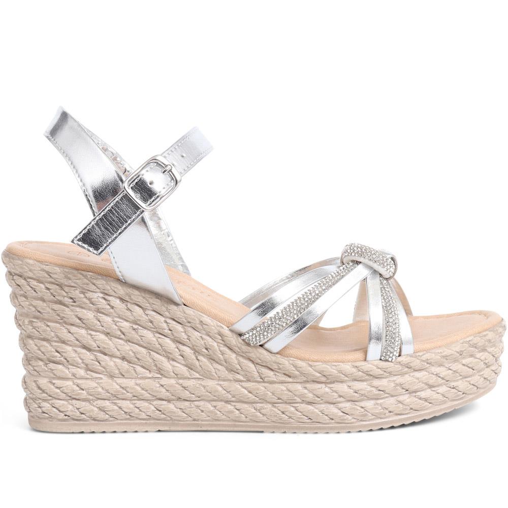Strappy Wedge Sandals - CLUBS37005 / 323 801 image 1