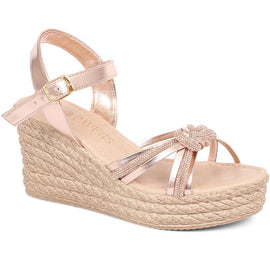 Strappy Wedge Sandals